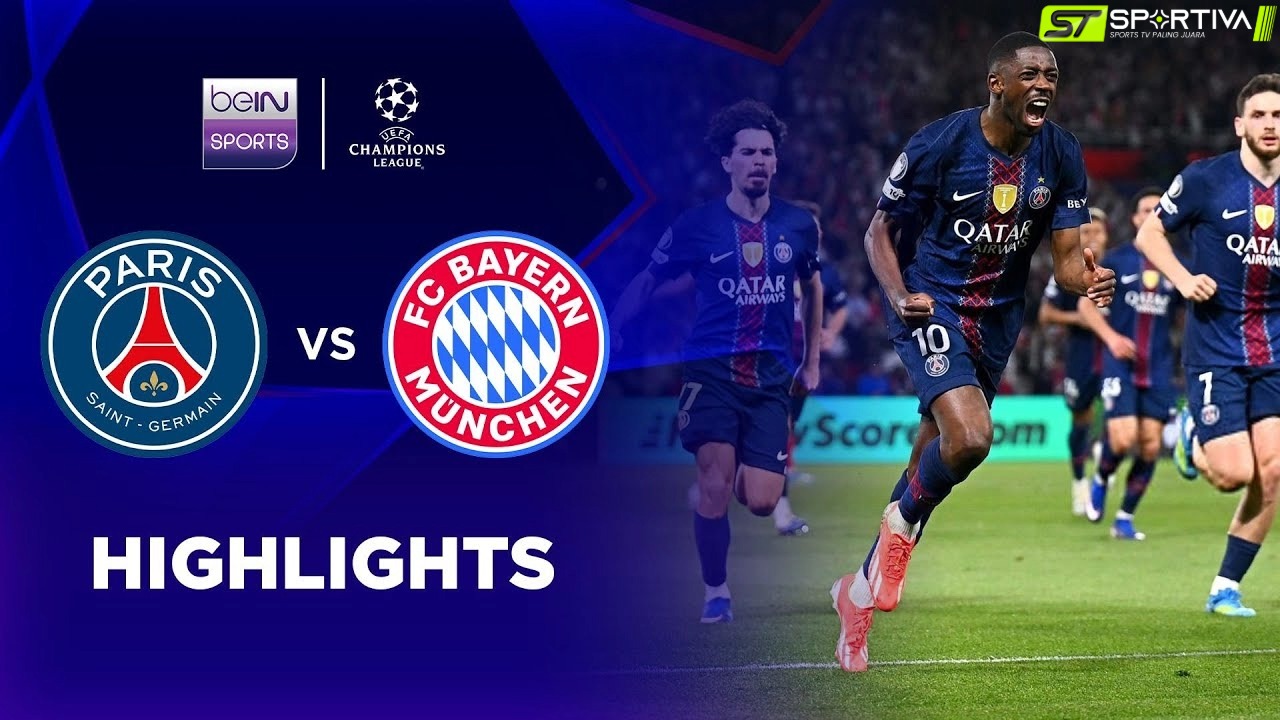 Paris Saint-Germain 5-4 FC Bayern München | Cuplikan Pertandingan Liga Champions 25/26