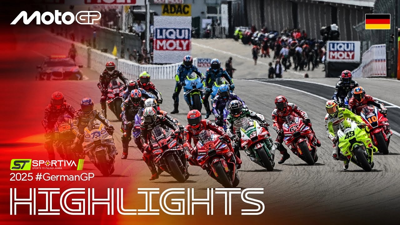 MotoGP HIGHLIGHTS ? 2025 German GP