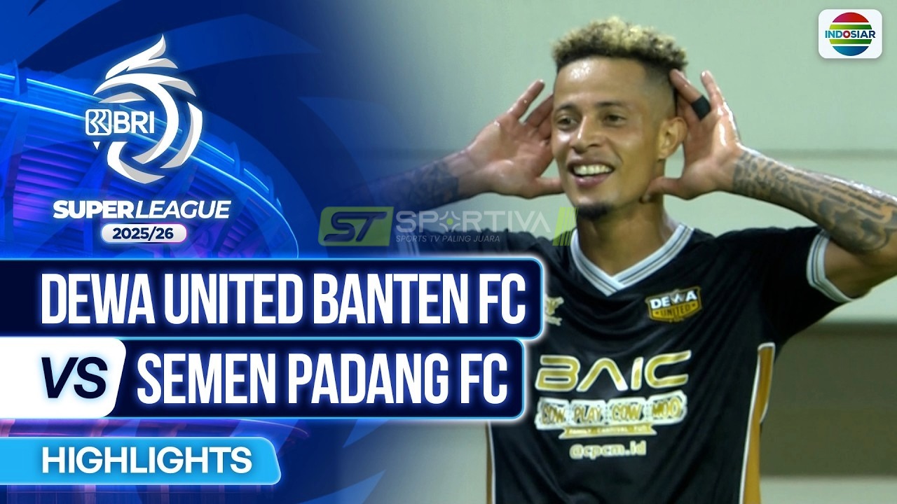 Dewa United Banten FC VS Semen Padang FC - Highlights | BRI Super League 2025/26