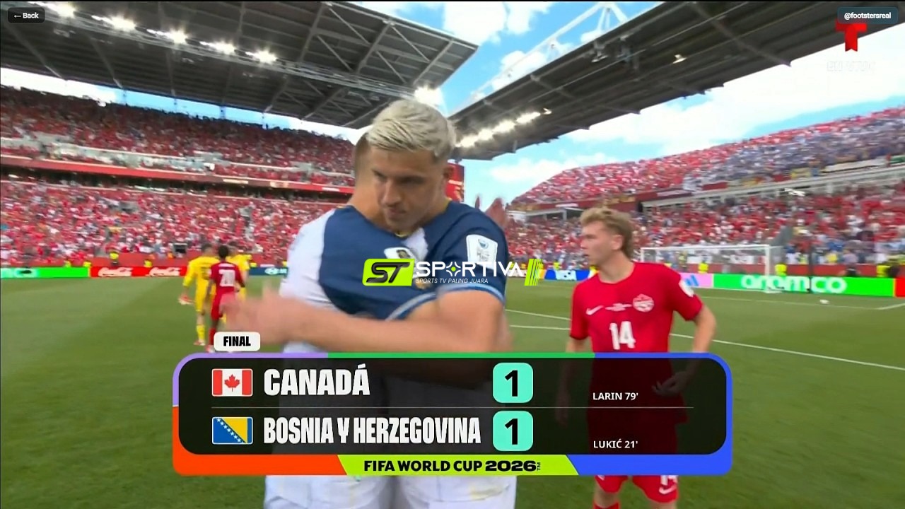 Canada vs Bosnia - Herzegovina 1-1 HIGHLIGHTS | Canada vs Bosnia 2026 Fifa Worldcup 2026 Highlights