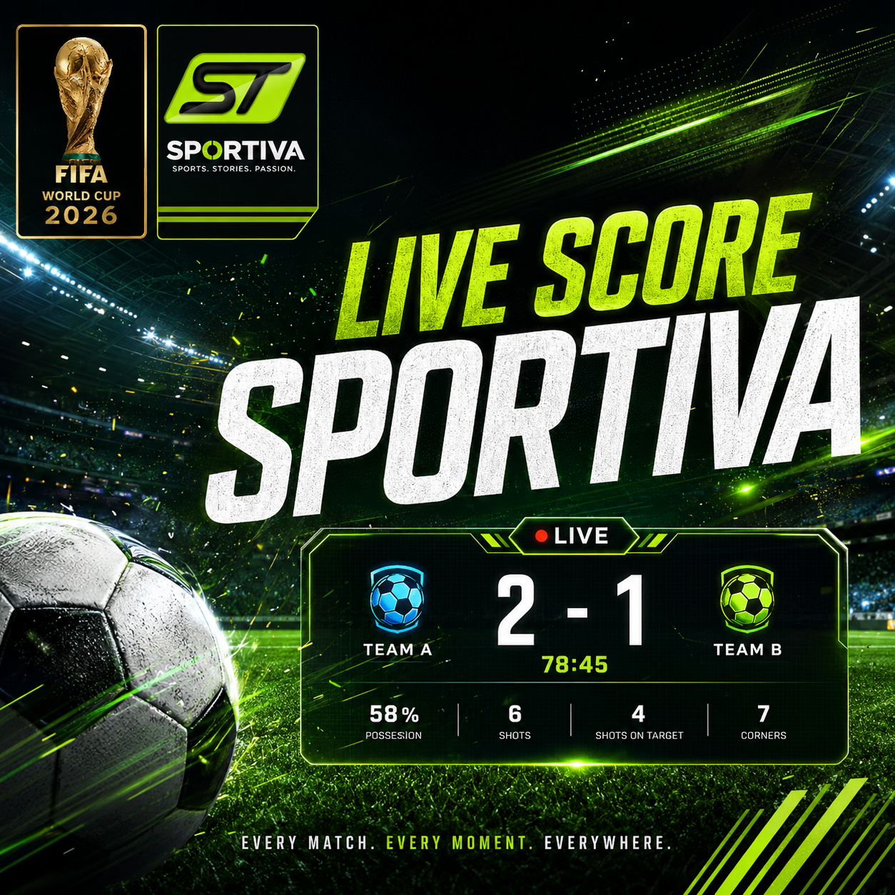 Live Score SPORTIVA: Tempat Terbaik Memantau Hasil Pertandingan Olahraga Tercepat dan Terlengkap